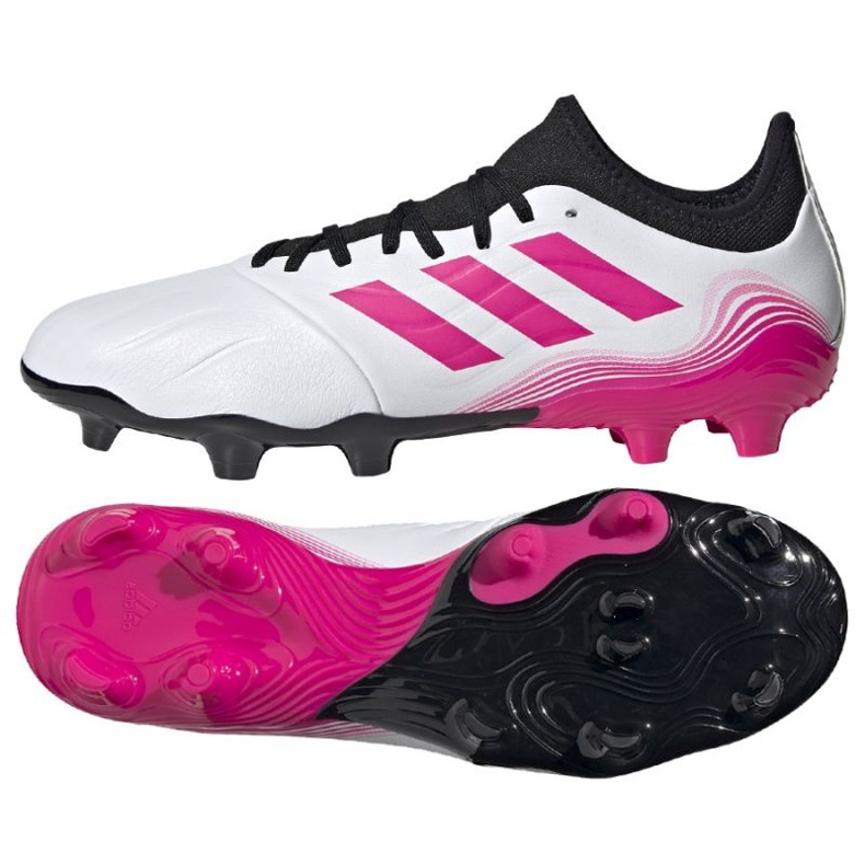 Adidas Copa Sense.3 Fg M FW7934 football boots navy blue, white, pink white
