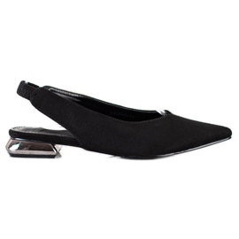Goodin Black Slip-On Pumps