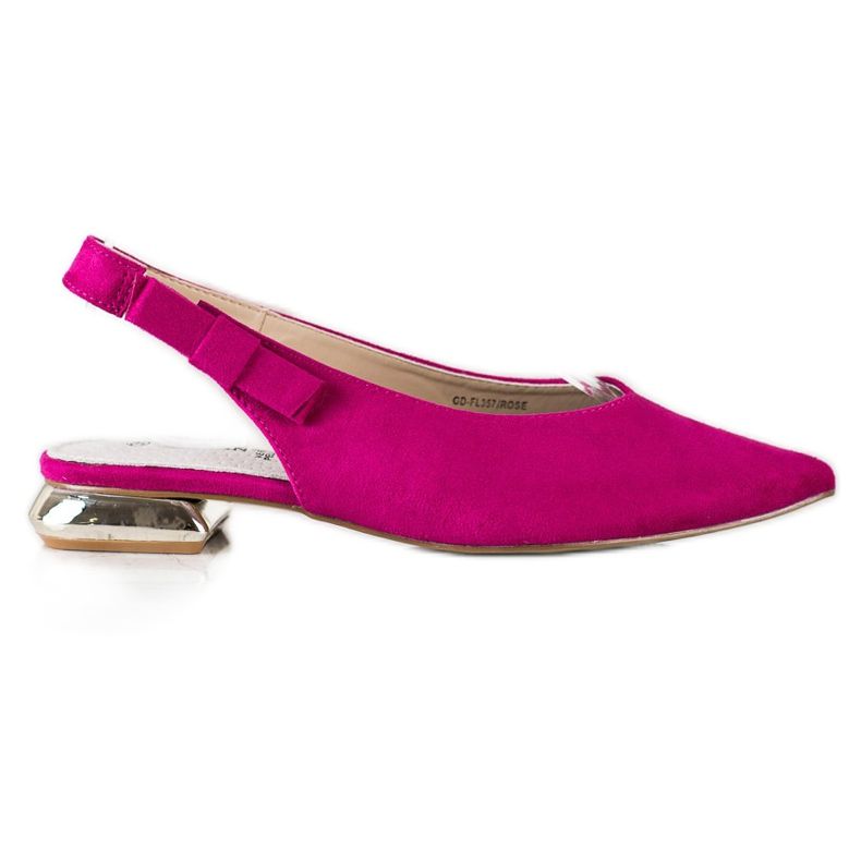 Goodin Stylish Pumps In Spitz pink