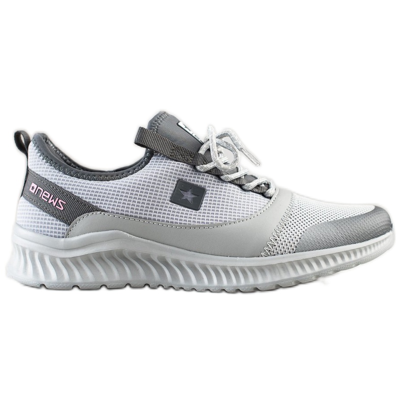 SHELOVET Light Sports Sneakers grey