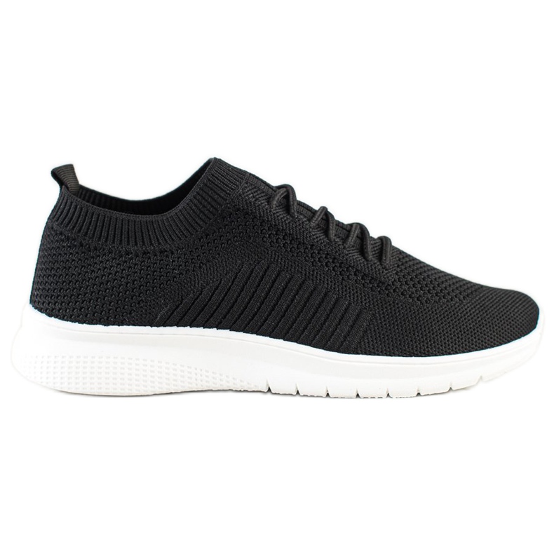SHELOVET Comfortable Openwork Sports Shoes black