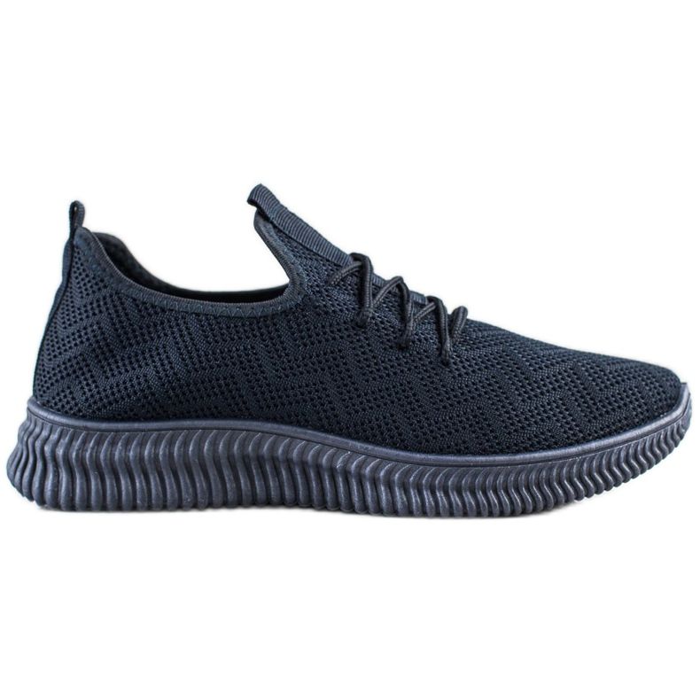 SHELOVET Openwork Sport Shoes navy blue blue
