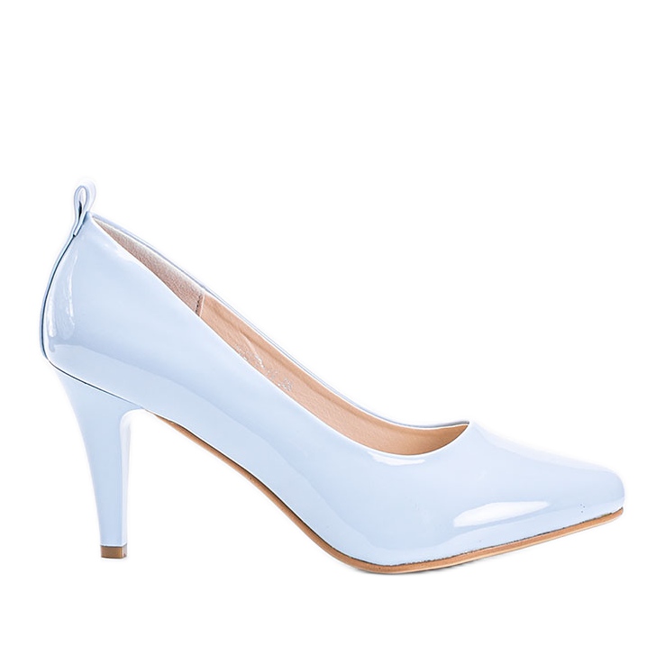 Blue lacquered Nadia pumps Blue lacquered Nadia pumps