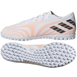 Adidas Nemeziz.4 Tf M FW7347 football boots multicolored white Adidas Nemeziz.4 Tf M FW7347 football boots multicolored white