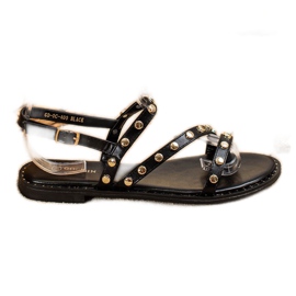 Goodin Sandals With Ornaments black