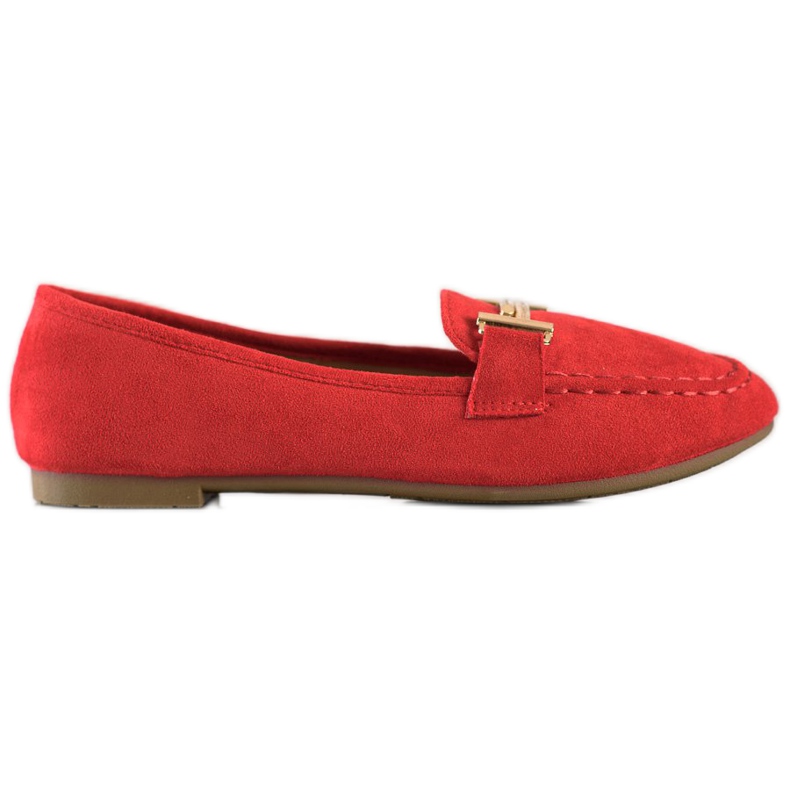 Anesia Paris Elegant loafers red