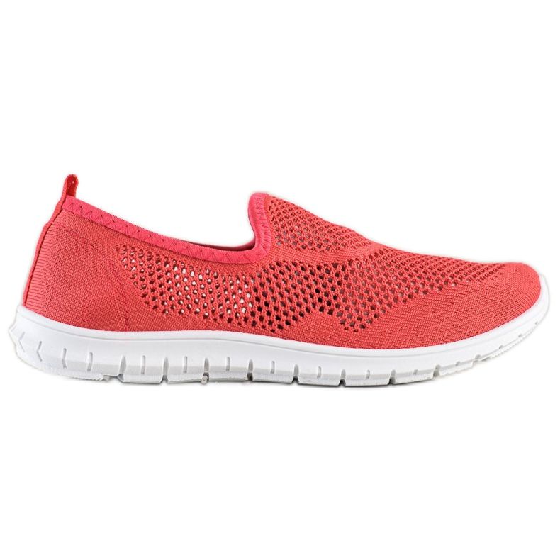 Bona Openwork Slipons red