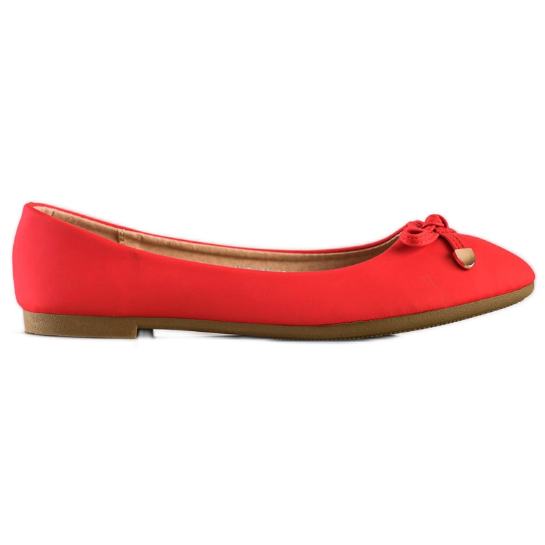 Diamantique Classic red ballerinas