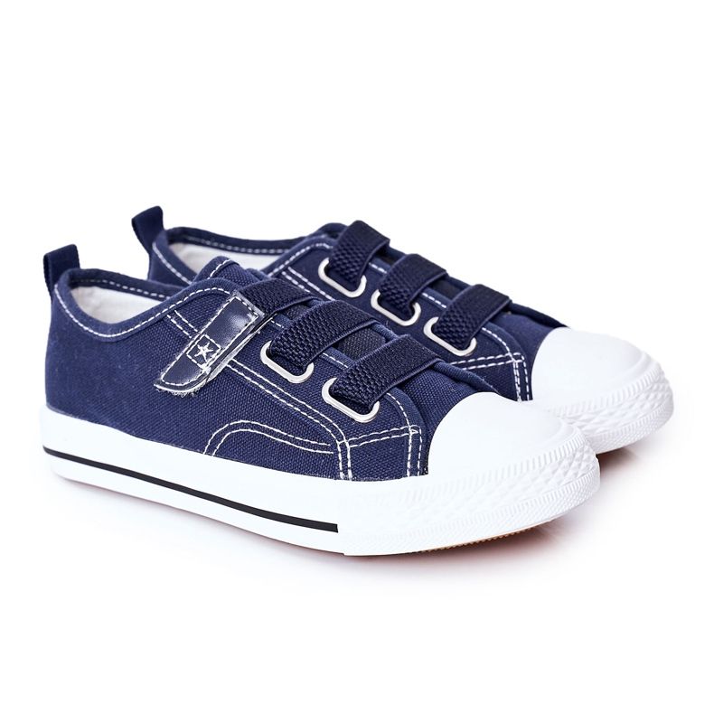 EVE Children's Sneakers With Velcro Navy Blue Avengers EVE Children's Sneakers With Velcro Navy Blue Avengers