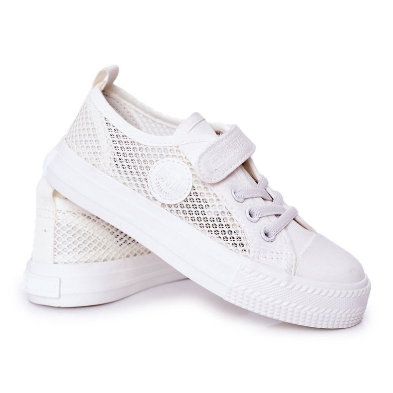 Children's Sneakers With Mesh Big Star HH374014 White