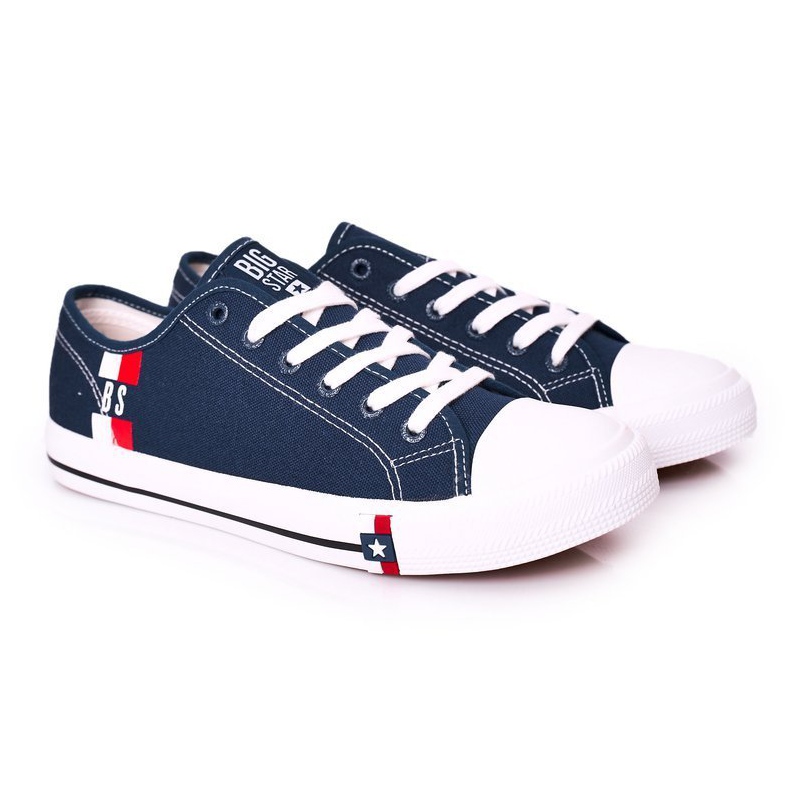 Men's Big Star HH174326 Navy blue sneakers Men's Big Star HH174326 Navy blue sneakers
