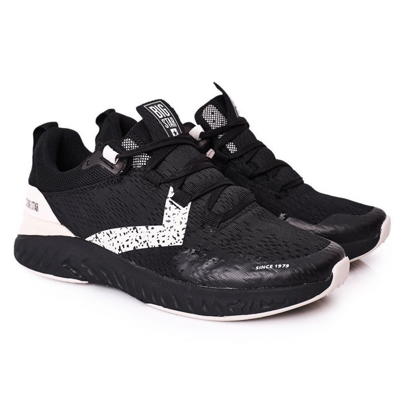 Men's sports shoes Memory Foam Big Star HH174236 Black Men's sports shoes Memory Foam Big Star HH174236 Black