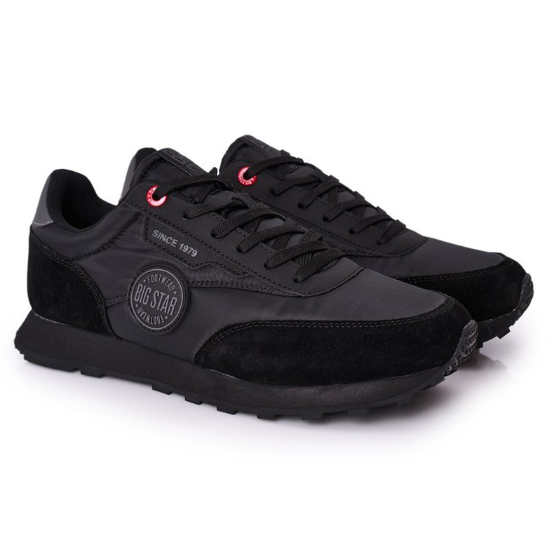 Men's sports shoes Memory Foam Big Star HH174250 Black