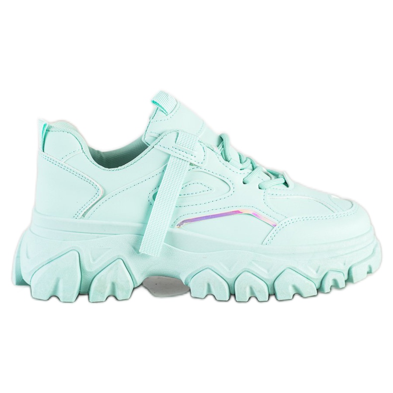 SHELOVET Mint Fashion Sneakers green