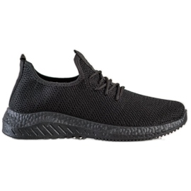 SHELOVET Textile Sport Shoes black