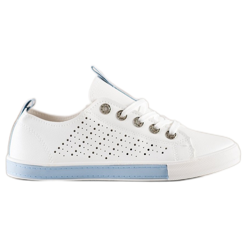 Bella Paris Sneakers With Eco Leather white