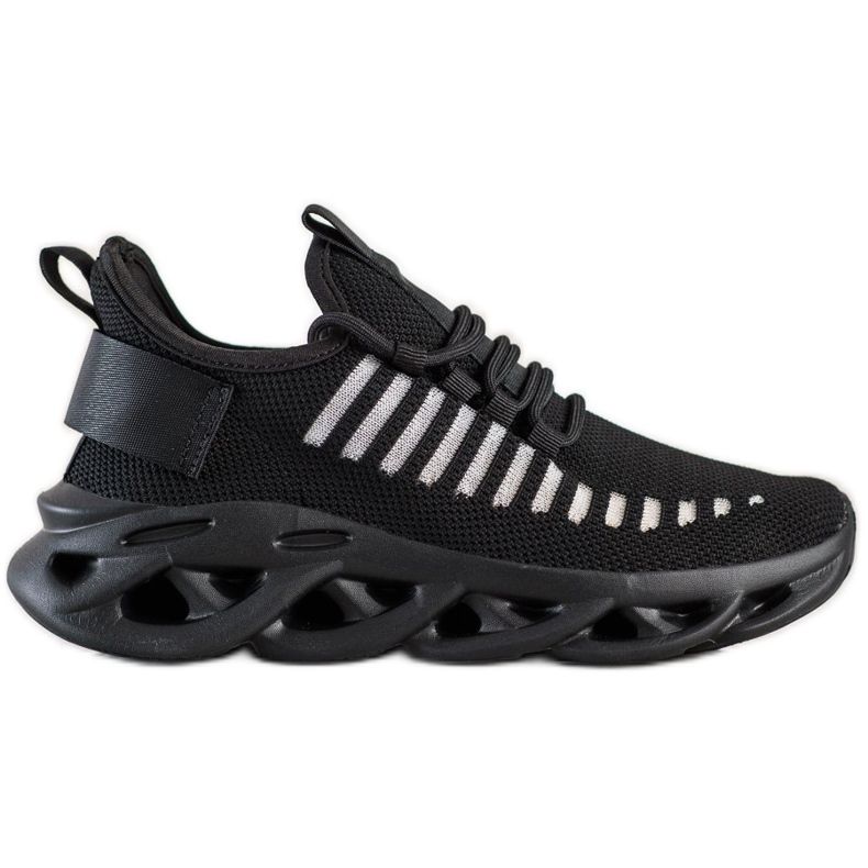 SHELOVET Black Fashion Sneakers