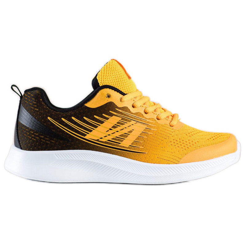 SHELOVET Light Textile Sneakers black yellow