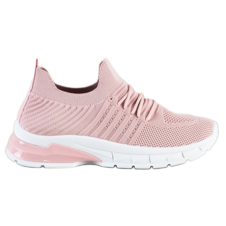 Bella Paris Openwork Sneakers pink
