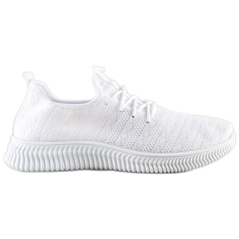 SHELOVET Light Textile Sport Shoes white