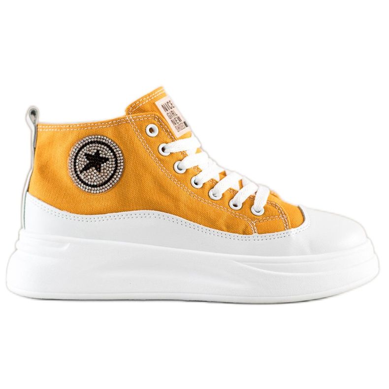 SHELOVET High Yellow Sneakers