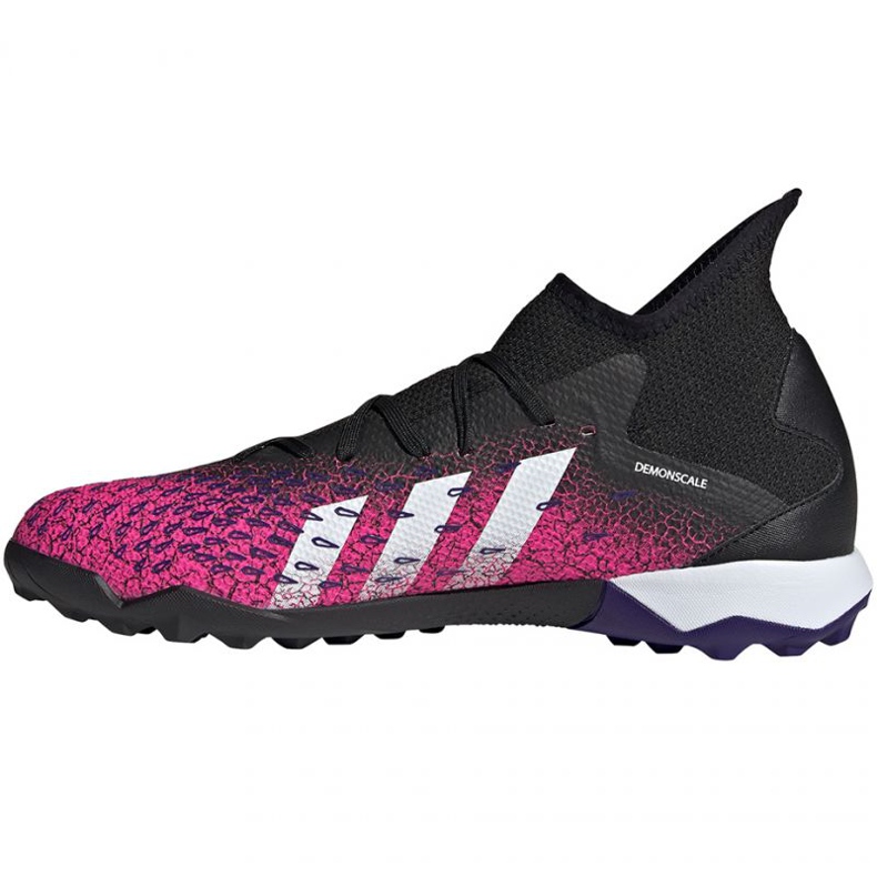 Adidas Predator Freak.3 Tf M FW7517 football boots white, black, pink black