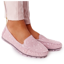 Rio Flore Eco-Friendly Leather Loafers Pink