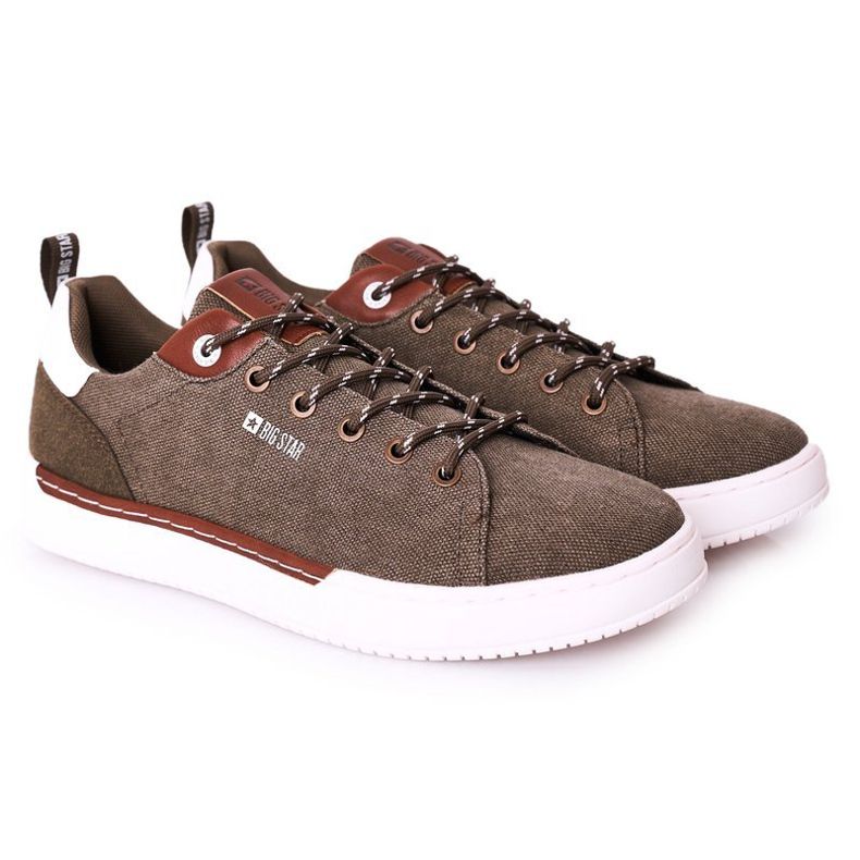 Men's Sneakers Big Star HH174160 Khaki