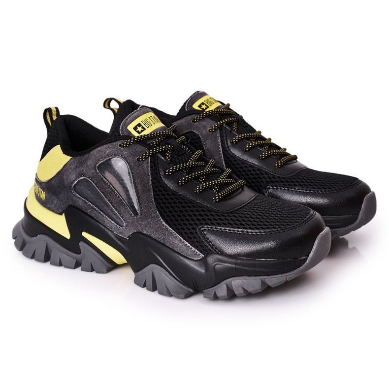 Men's sports shoes Memory Foam Big Star HH174278 Black Men's sports shoes Memory Foam Big Star HH174278 Black