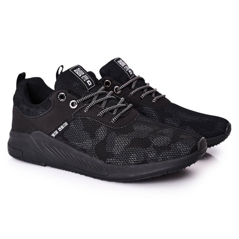 Men's sports shoes Memory Foam Big Star HH174141 Black Men's sports shoes Memory Foam Big Star HH174141 Black