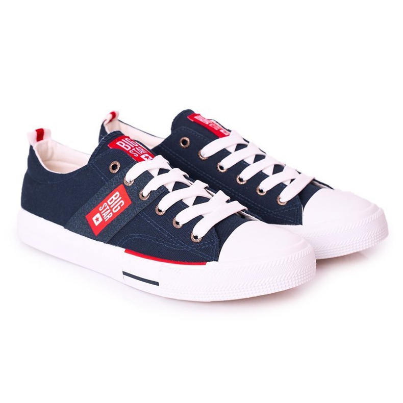 Men's Big Star HH174041 Navy blue sneakers