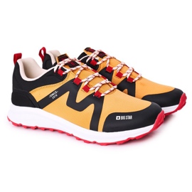 Men's sports shoes Memory Foam Big Star HH174087 Camel orange