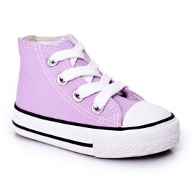 FRROCK Children's High Sneakers Violet Filemon