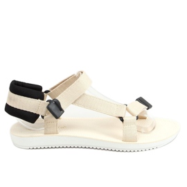 Velcro sports sandals N-67 Beige Velcro sports sandals N-67 Beige