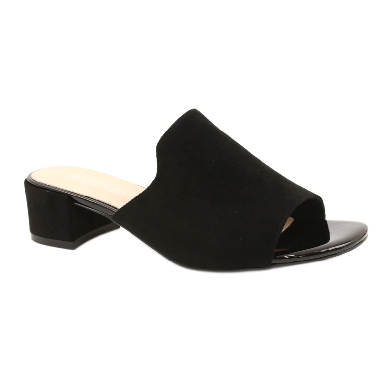 Sandals On Heel Sergio Leone KL313 Black
