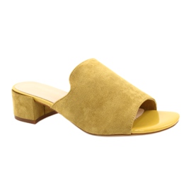 Sergio Leone KL313 Yellow Slippers