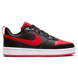 Nike Court Borough Low 2 Jr BQ5448-007 shoes black Nike Court Borough Low 2 Jr BQ5448-007 shoes black