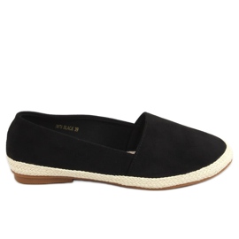 Black 7870 Black espadrilles sneakers