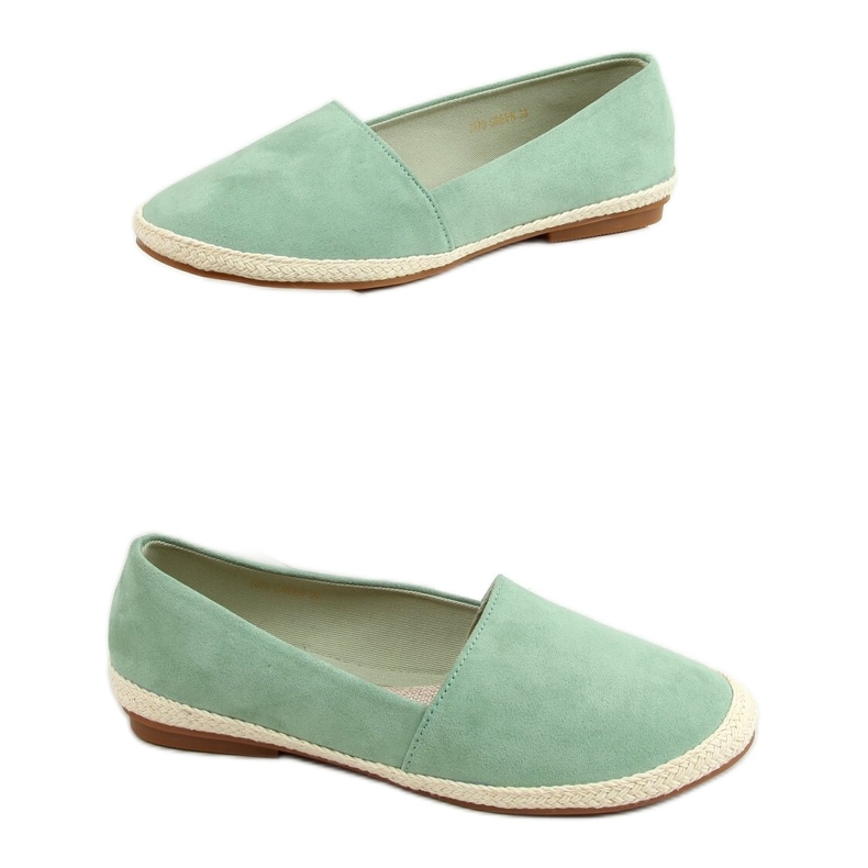 Sneakers mint espadrilles 7870 Green
