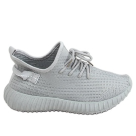 Gray socks sport shoes 7817 Gray grey