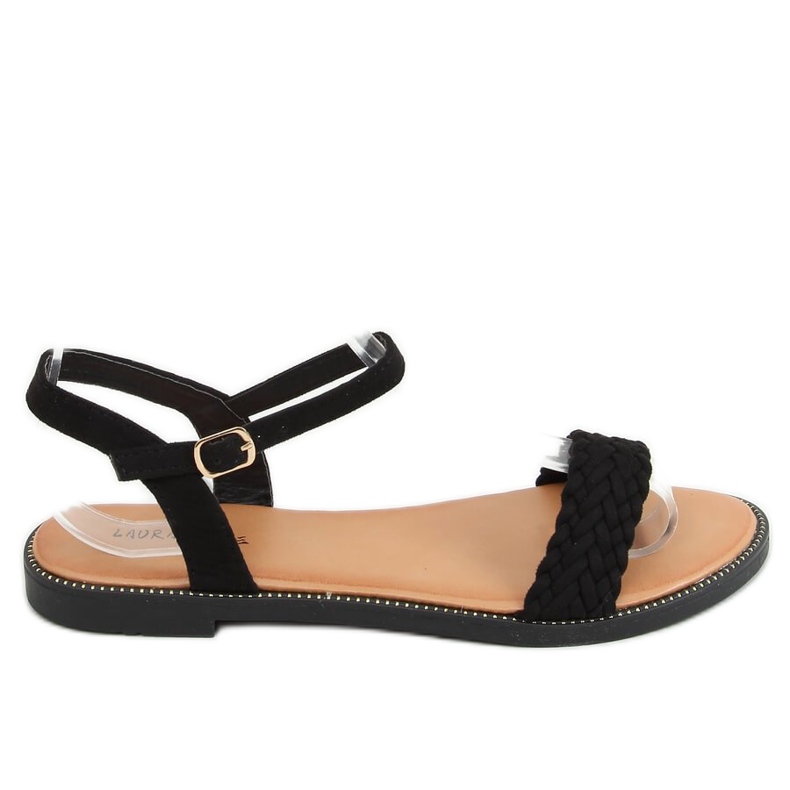 Black women's sandals WL061 Black