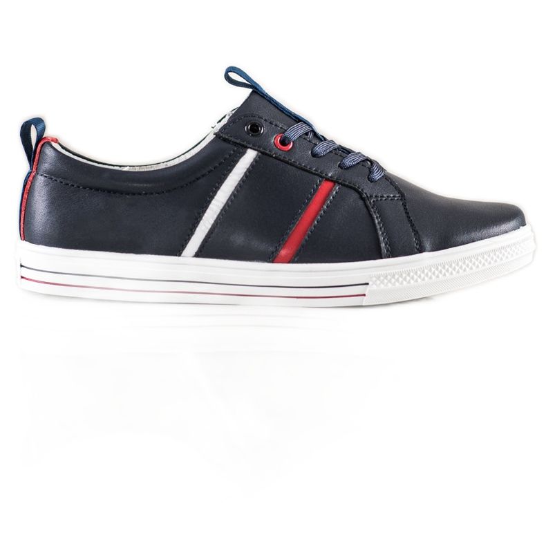 Filippo Classic Sport Leather Shoes navy blue Filippo Classic Sport Leather Shoes navy blue