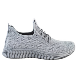 SHELOVET Light Textile Sport Shoes grey