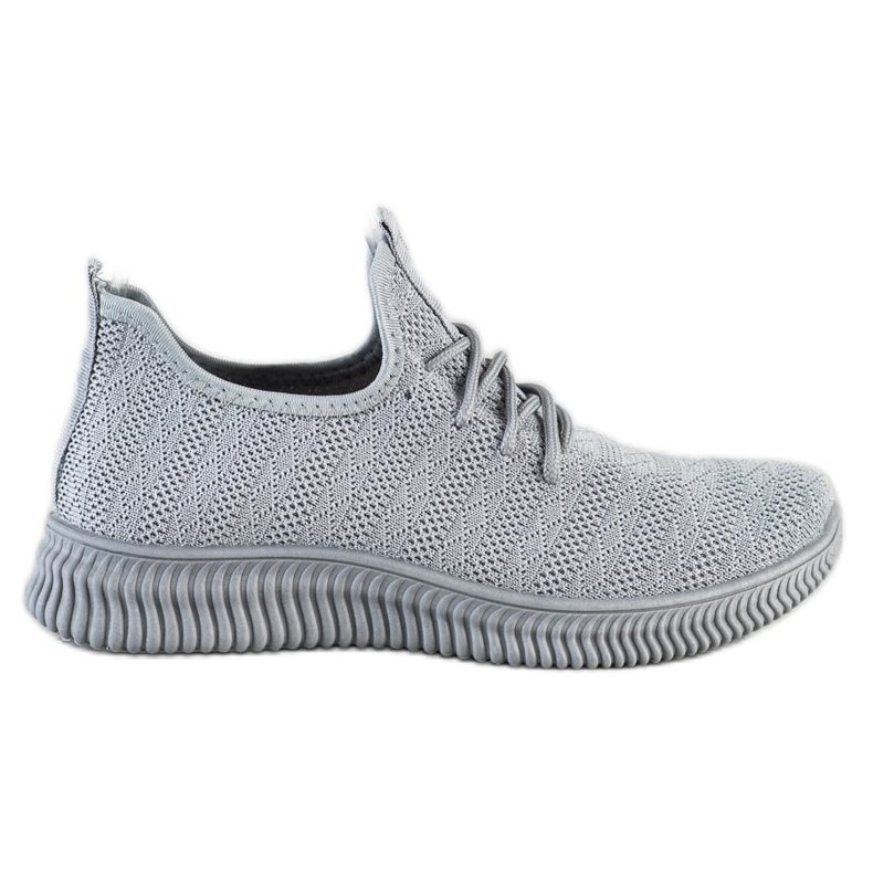 SHELOVET Light Textile Sport Shoes grey