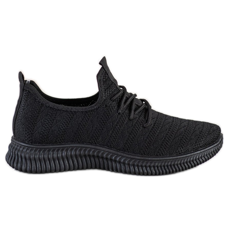 SHELOVET Light Textile Sport Shoes black