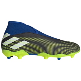 Adidas Nemeziz.3 Ll Fg soccer shoes blue-green FW7411 white, black, blue, yellow Adidas Nemeziz.3 Ll Fg soccer shoes blue-green FW7411 white, black, blue, yellow