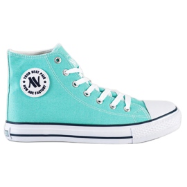 New Age High Sneakers blue