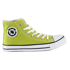 New Age High Sneakers green