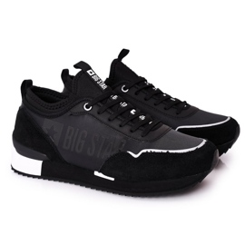 Men's sports shoes Memory Foam Big Star HH174212 Black Men's sports shoes Memory Foam Big Star HH174212 Black