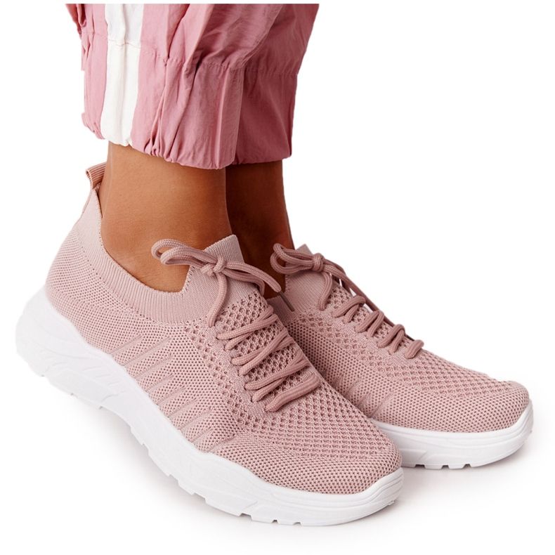 PS1 Women's sports shoes Sneakers Pink Ruler white